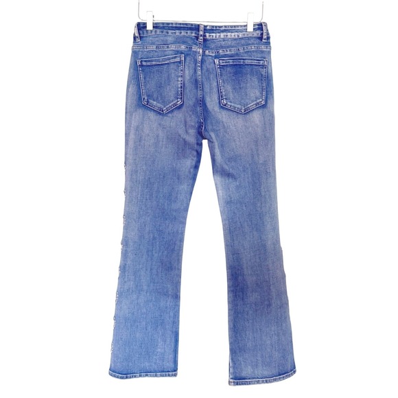 Ooh La La Jeans with Circular Cutouts Light Wash Medium - Picture 10 of 13